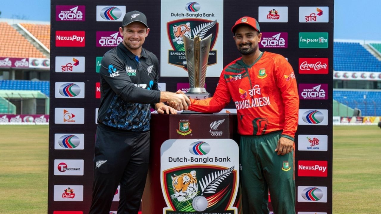চট্টগ্রামে টি-টোয়েন্টি উত্তাপ টসে জিতে ফিল্ডিংয়ে বাংলাদেশ, ব্যাটিংয়ে নিউজিল্যান্ড